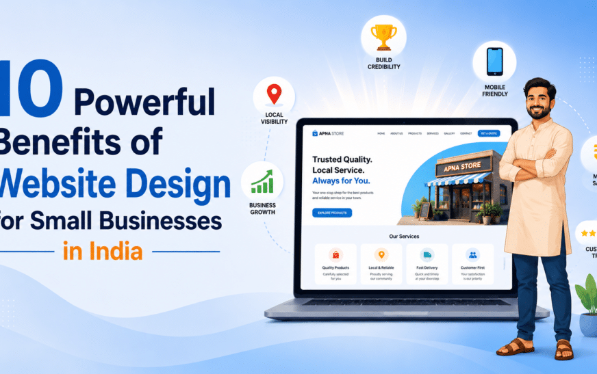 10 Powerful Benefits of Website Design for Small Businesses in India